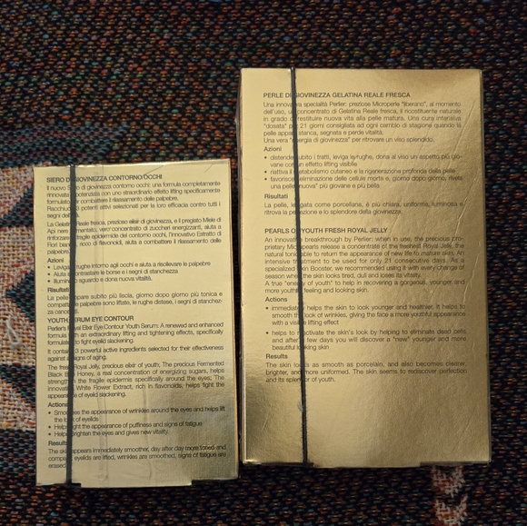 PERLIER Royal Elixir Pearls of Youth + Youth Serum Eye Contour Sealed - Picture 2 of 2